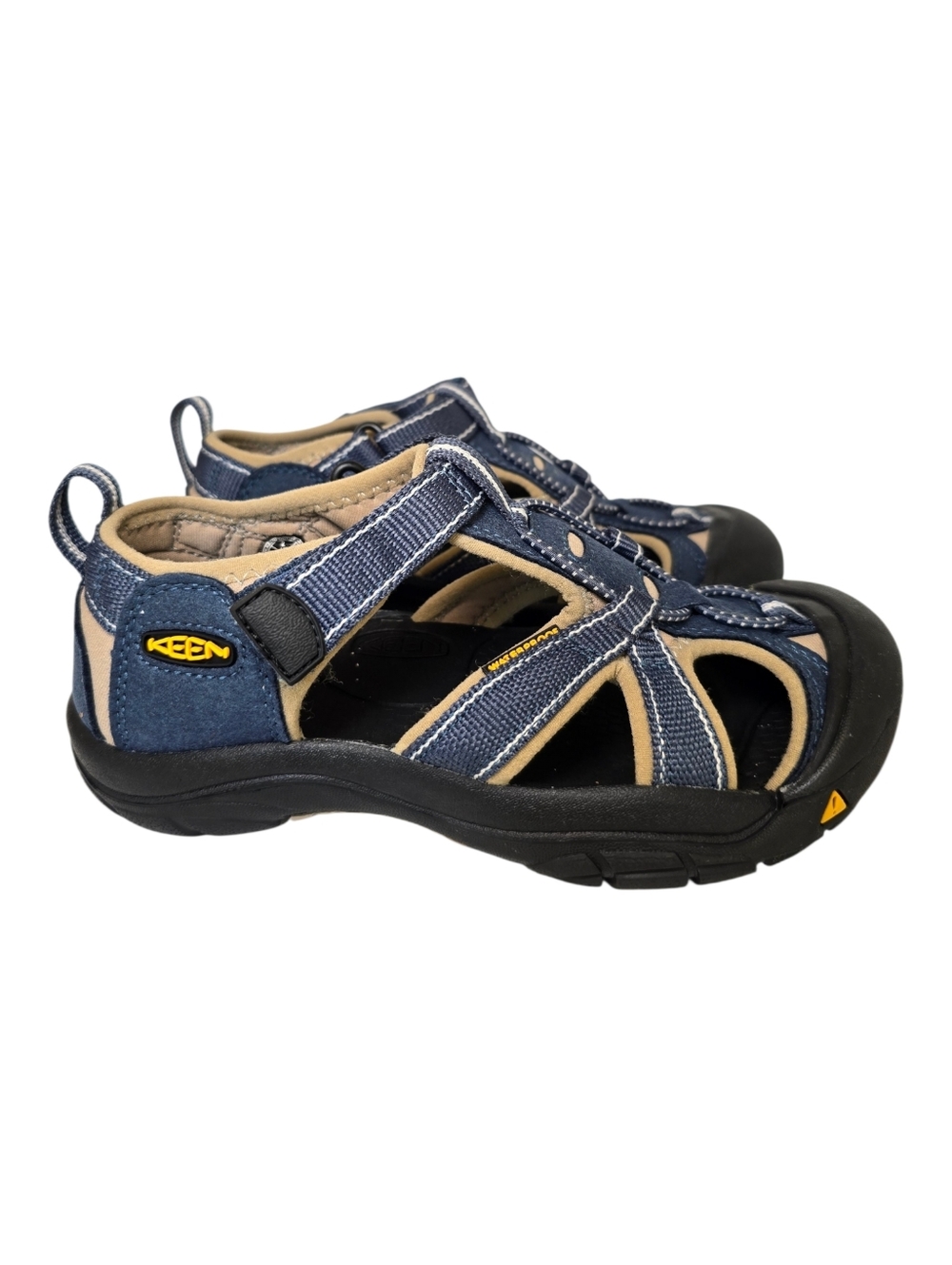 Keen Venice H2 Youth Size 2 Midnight Navy Sandals Hiking Water Shoes